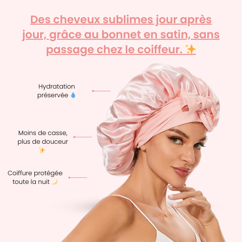 Bonnet en satin Hulmia