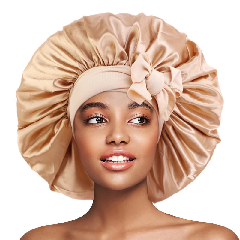 Bonnet en satin Hulmia